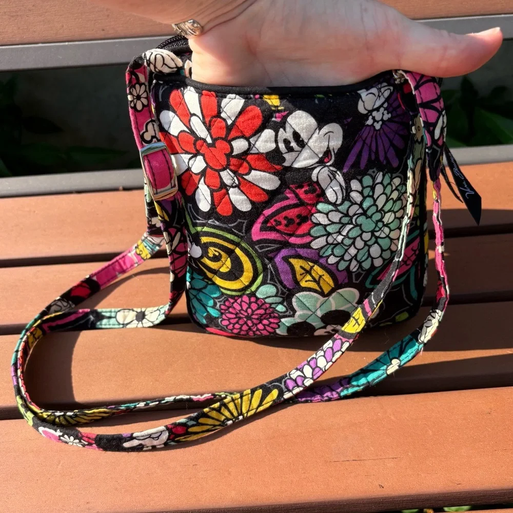 Vera Bradley Mickey’s Magical Blooms Disney Crossbody Bag